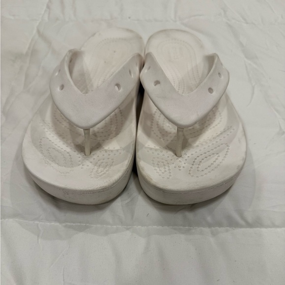 Crocs Platform Sandals – White – Women’s Size 10** - Picture 3 of 5